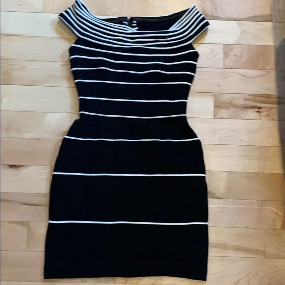 Neiman Marcus striped dress